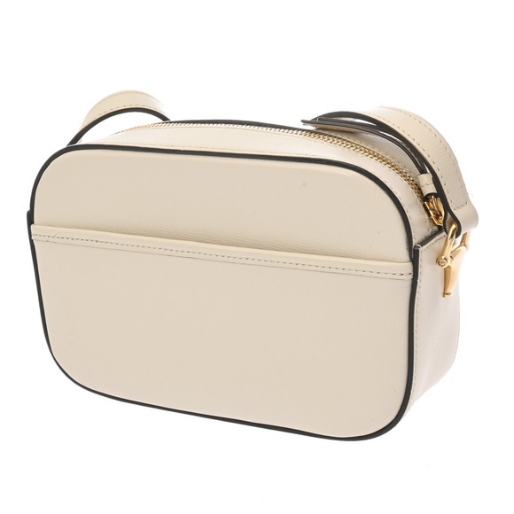 Gucci Horsebit Camera Bag White Leather Shoulder - Picture 2 of 9
